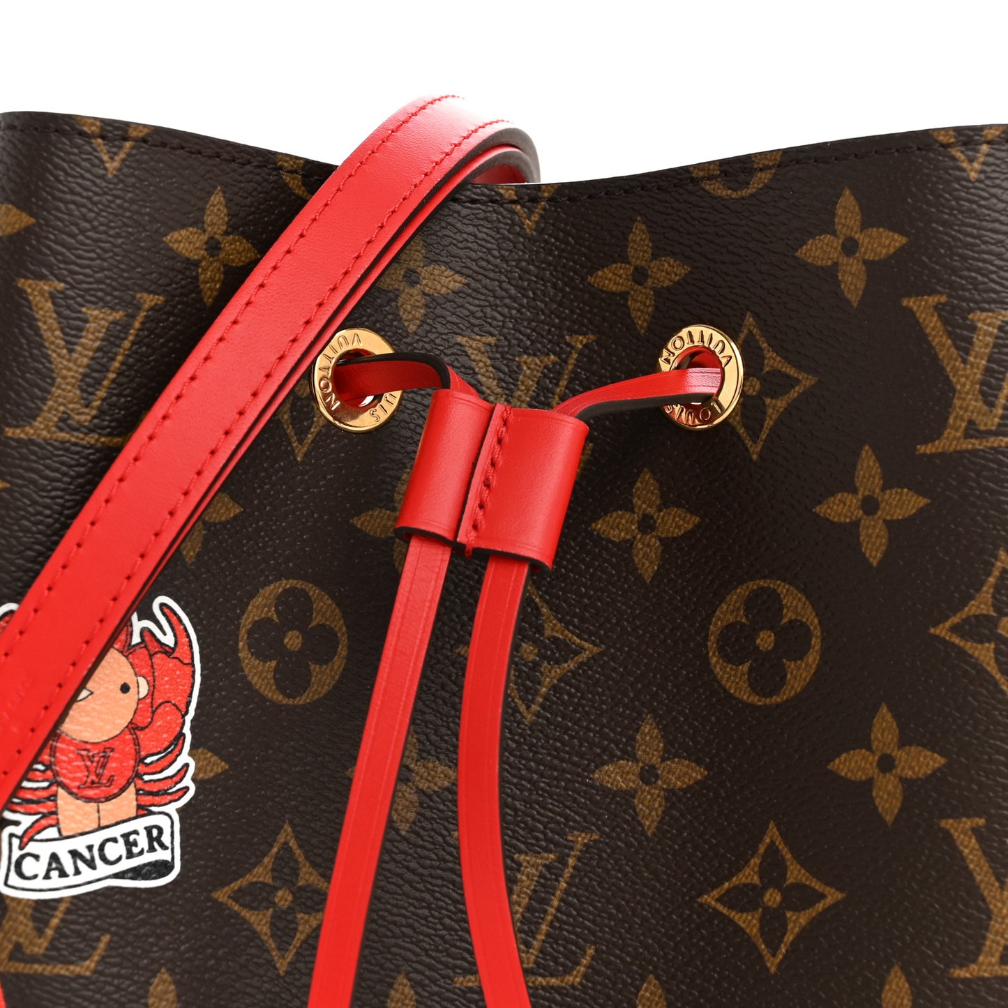 Monogram My LV World Tour Neonoe Coquelicot