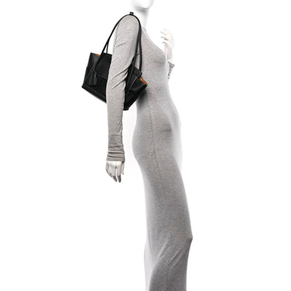Bottega Veneta French Calfskin Maxi Intrecciato Arco 33 Black 2 of 9