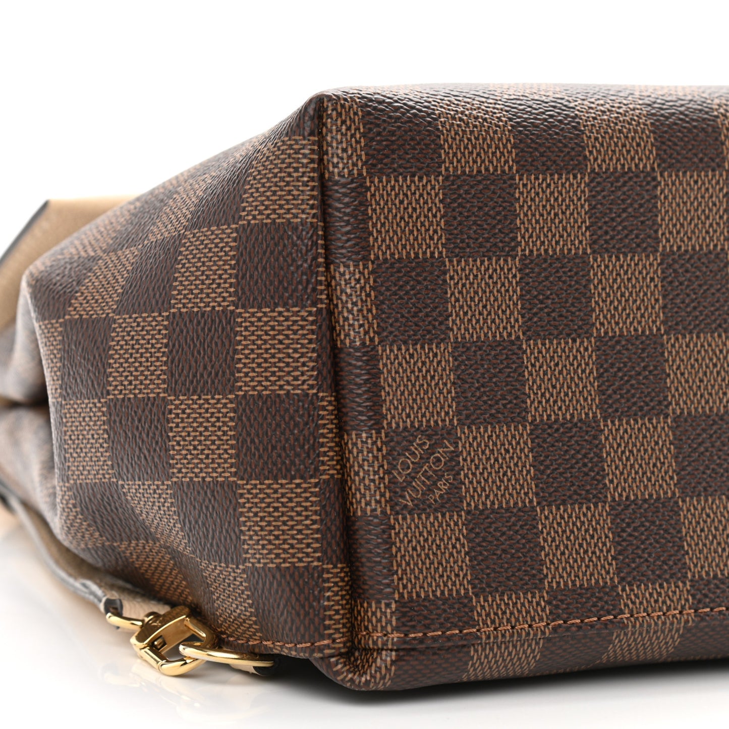 Damier Ebene Clapton Backpack Creme