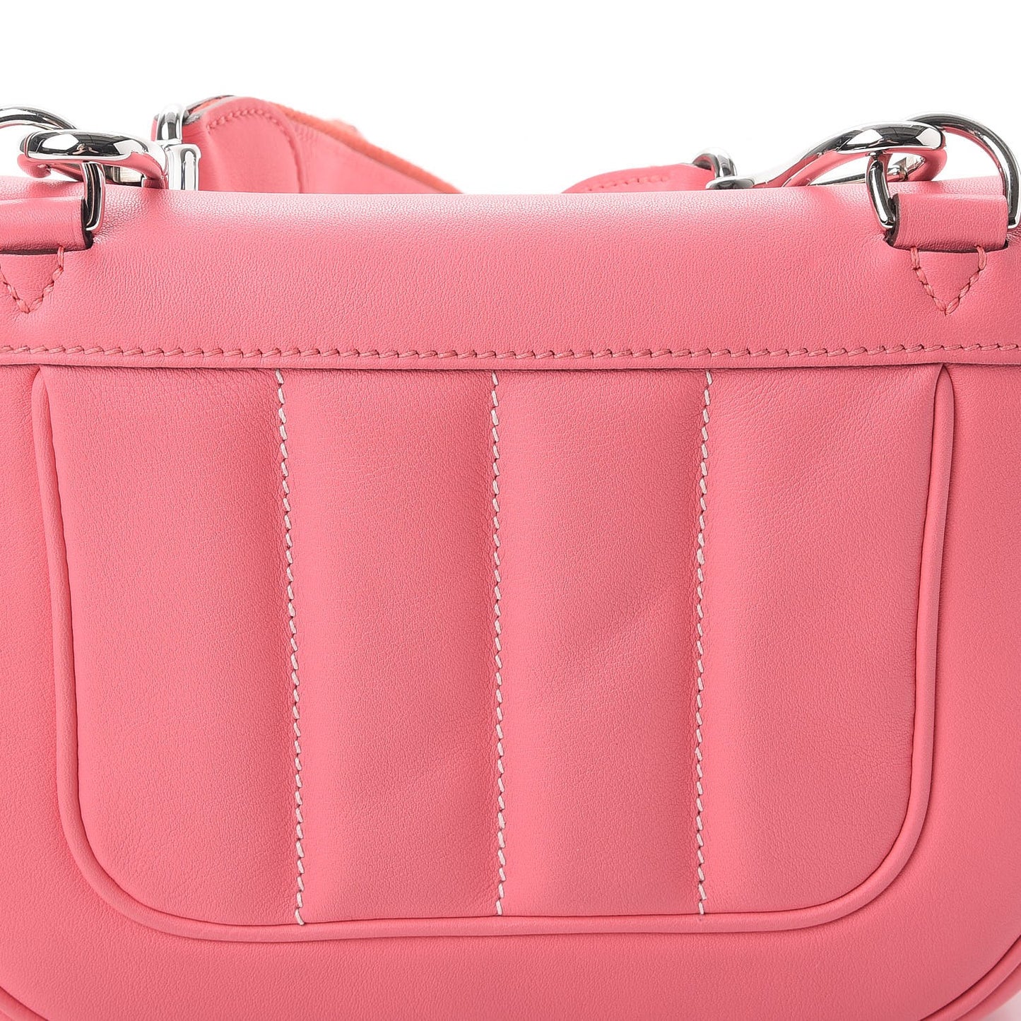 Veau Swift Mini Sac Berline Rose Azalee
