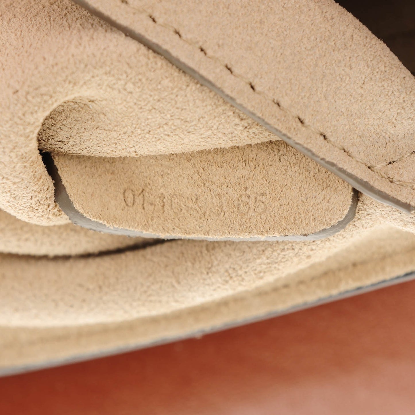 Suede Calfskin Small Faye Shoulder Bag Tobacco