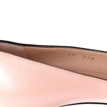 Gucci Malaga Kid GG Marmont Fringe Platform Loafer Pumps 39 Perfect Pink 8 of 10