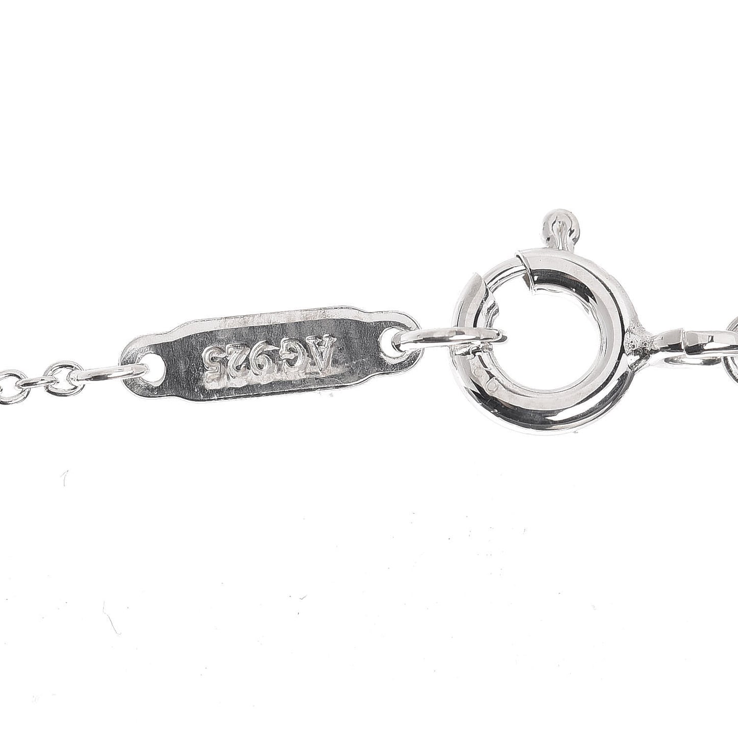 Sterling Silver Atlas Open Pendant Necklace