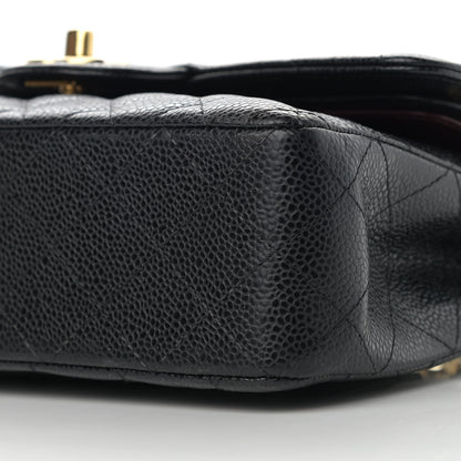 Chanel Caviar Quilted Small Double Flap Black 10 of 13
