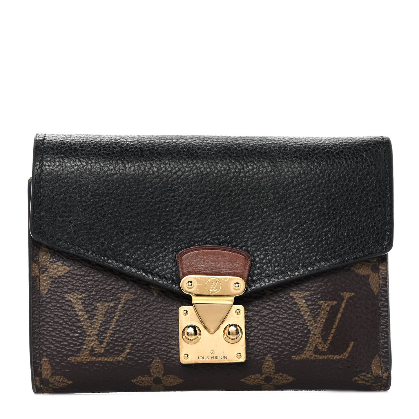 Monogram Pallas Compact Wallet NM Black