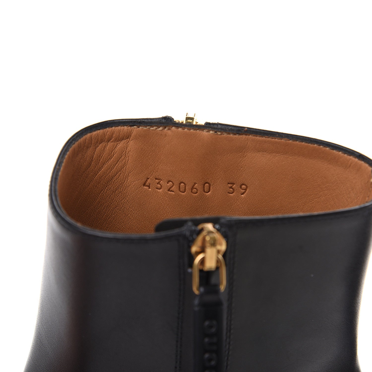 Gucci Betis Glamour Calfskin Web Pearl Embellished Peyton 75mm Ankle Boots 39 Black 10 of 11