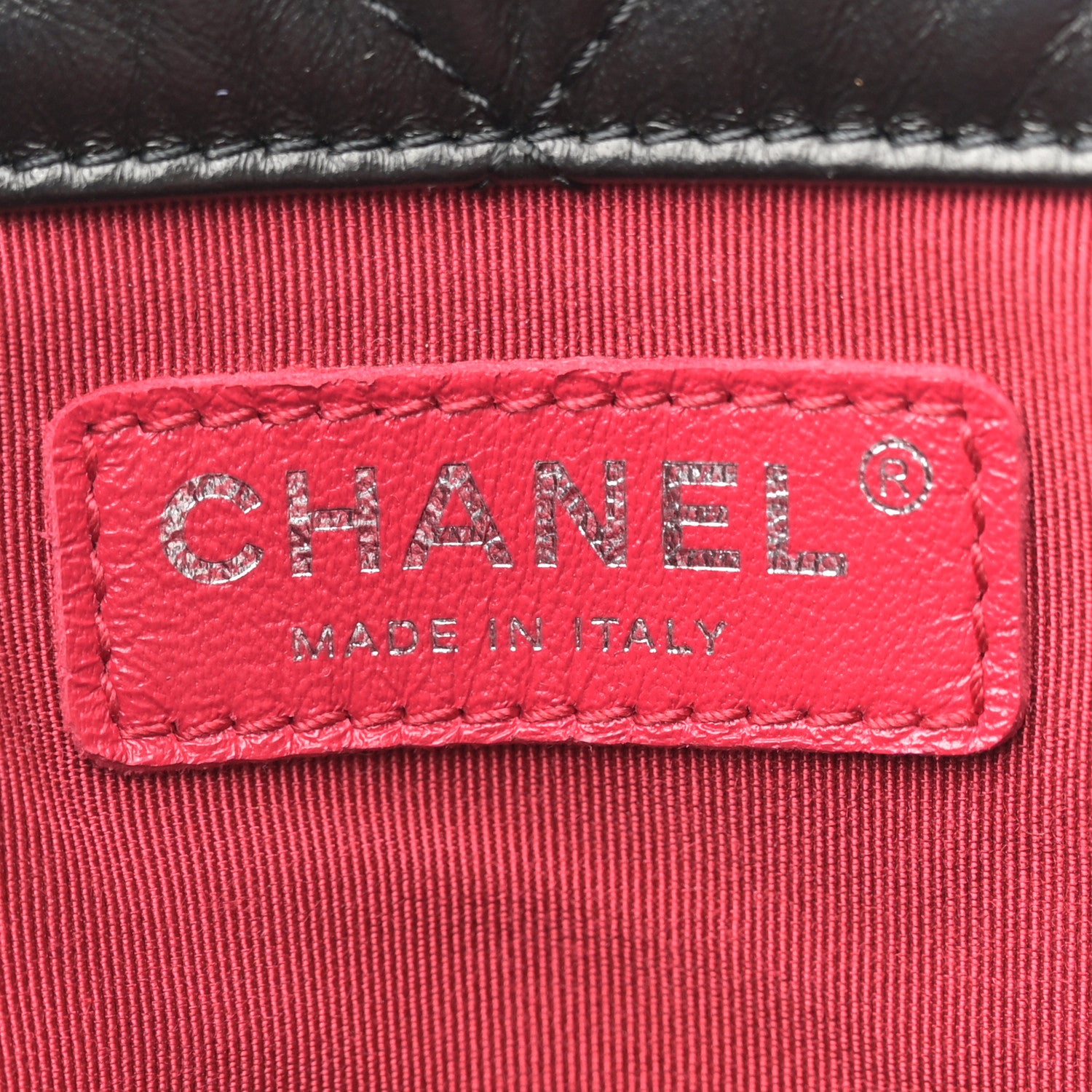 Chanel Aged Calfskin Quilted Gabrielle Backpack Black 6 of 11