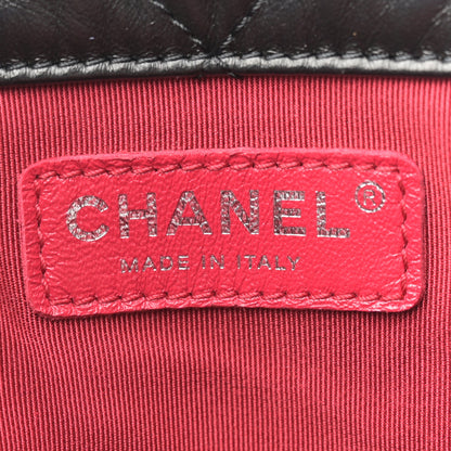 Chanel Aged Calfskin Quilted Gabrielle Backpack Black 6 of 11