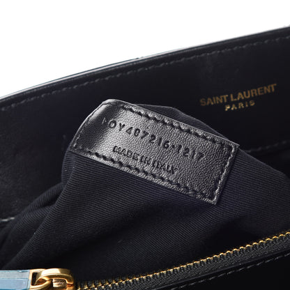 Saint Laurent Calfskin Y Quilted Monogram Medium Loulou Chain Satchel Black 11 of 11