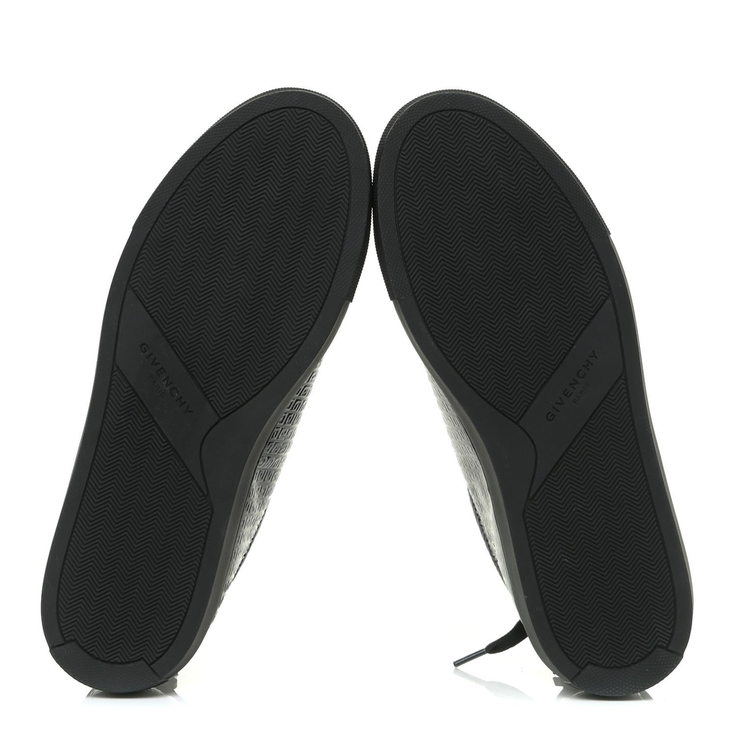 Patent 4G Logo Embossed Womens Urban Street Sneakers 40 Black