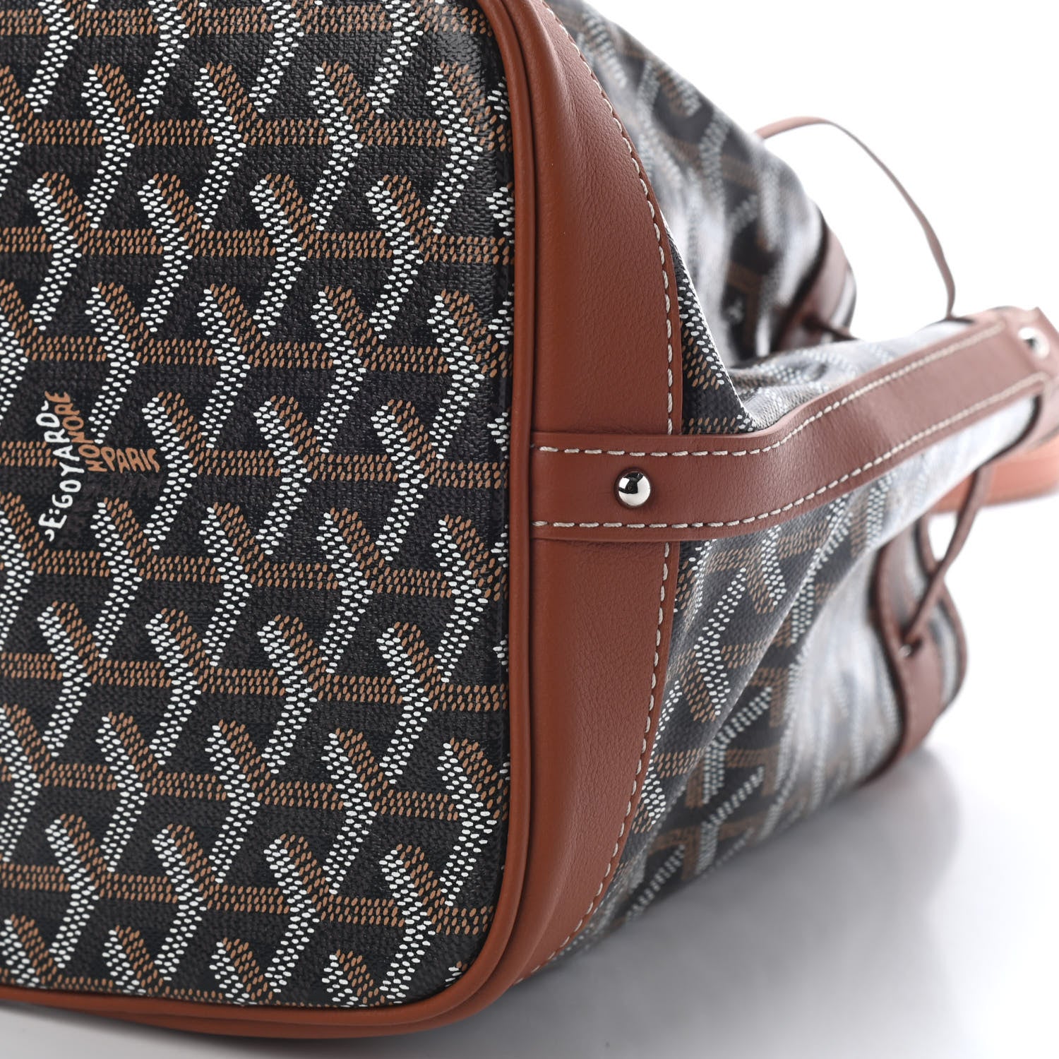 Goyard Goyardine Petit Flot Black Gold 7 of 7