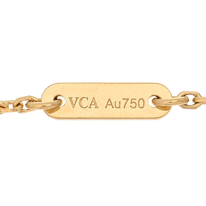Van Cleef & Arpels 18K Yellow Gold Diamond Mini Frivole Bracelet 3 of 3