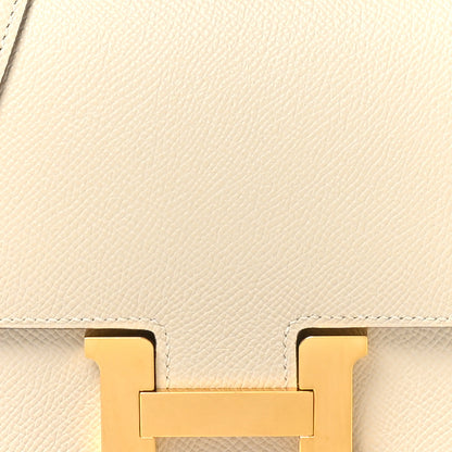 Hermes Epsom Constance 18 Craie 8 of 10