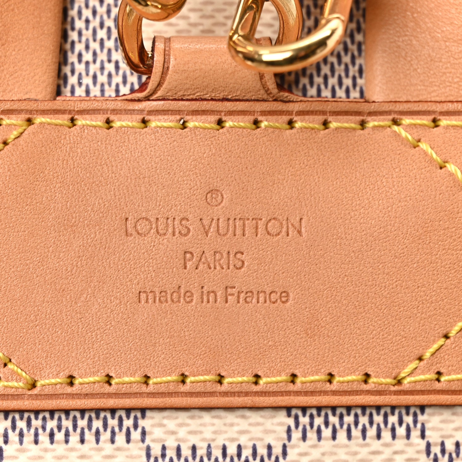 Louis Vuitton Damier Azur Sperone BB Backpack 6 of 9