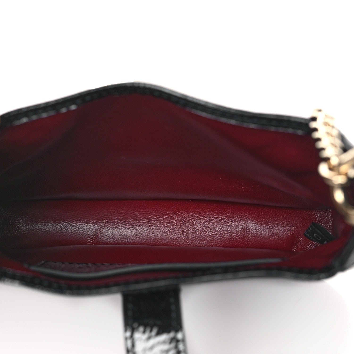 Gucci Crinkled Patent Mini Jackie Notte Bag Black 5 of 8