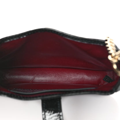 Gucci Crinkled Patent Mini Jackie Notte Bag Black 5 of 8