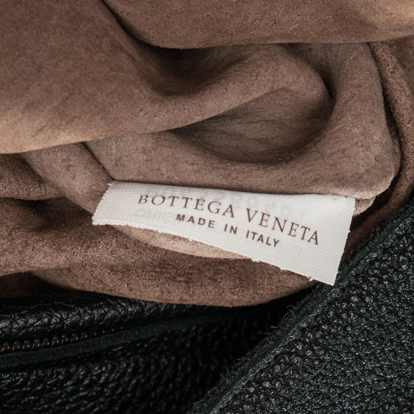 Cervo Deerskin Hobo Nero Black