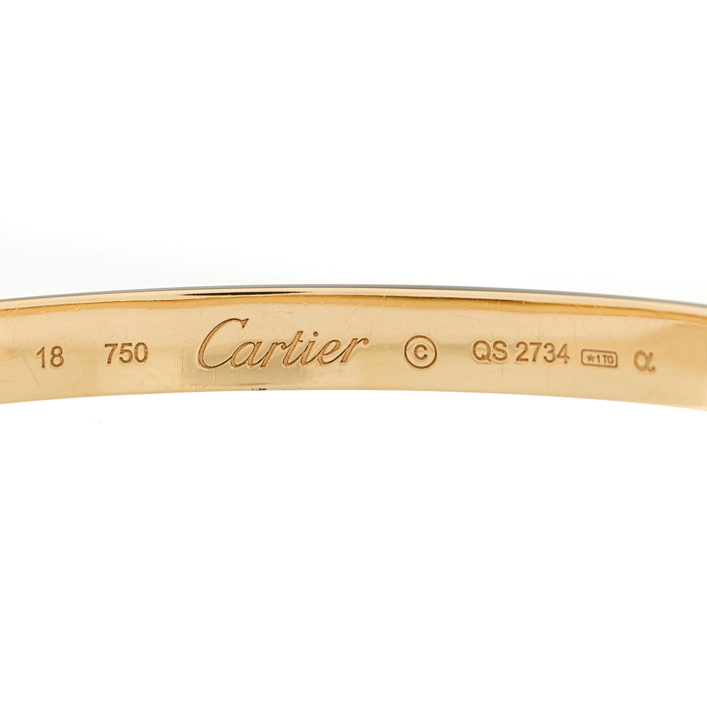 18K Yellow Gold LOVE Bracelet 18