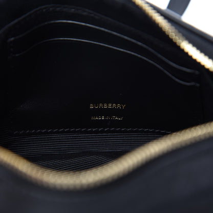 Burberry Lambskin Quilted Camera Bag Black 8 of 9