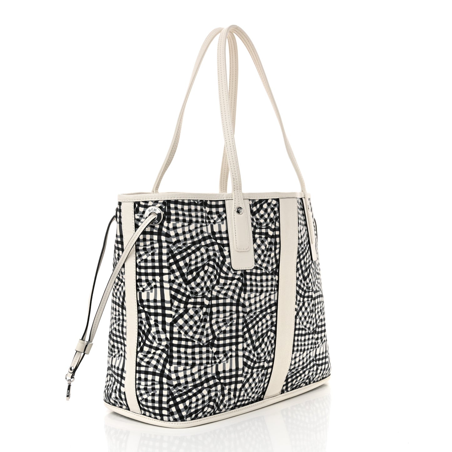 Visetos Medium Liz Reversible Shopper Tote White