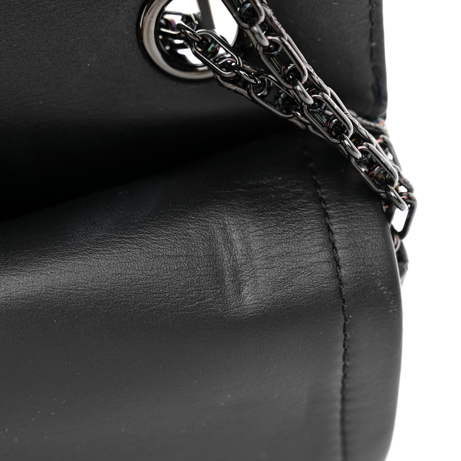 Chanel Patent Calfskin Quilted 2.55 Reissue 225 Flap So Black 12 of 12