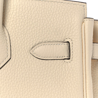 Hermes Taurillon Clemence Birkin 30 Nata 11 of 35