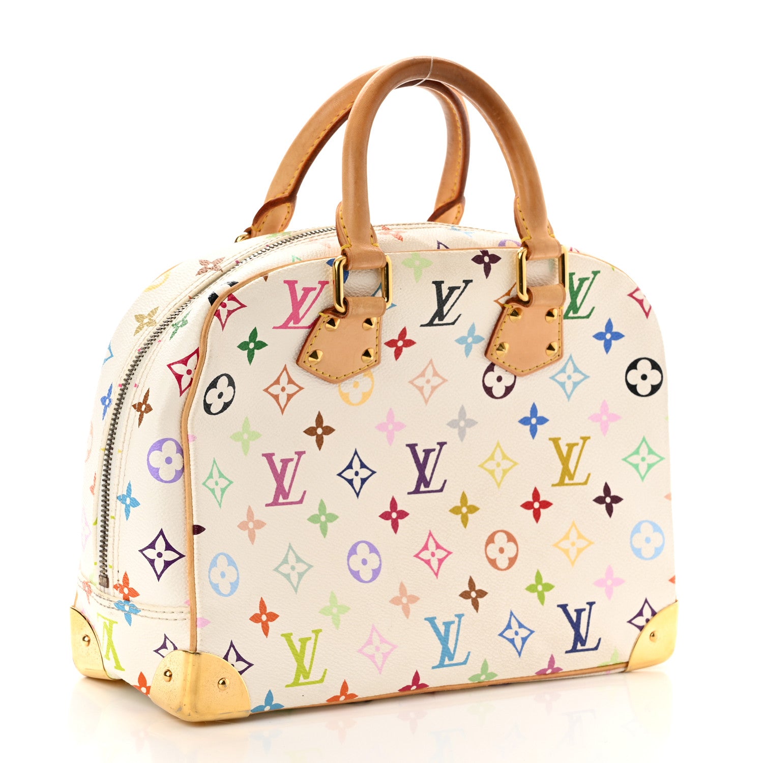 Louis Vuitton Monogram Multicolor Trouville White 3 of 10