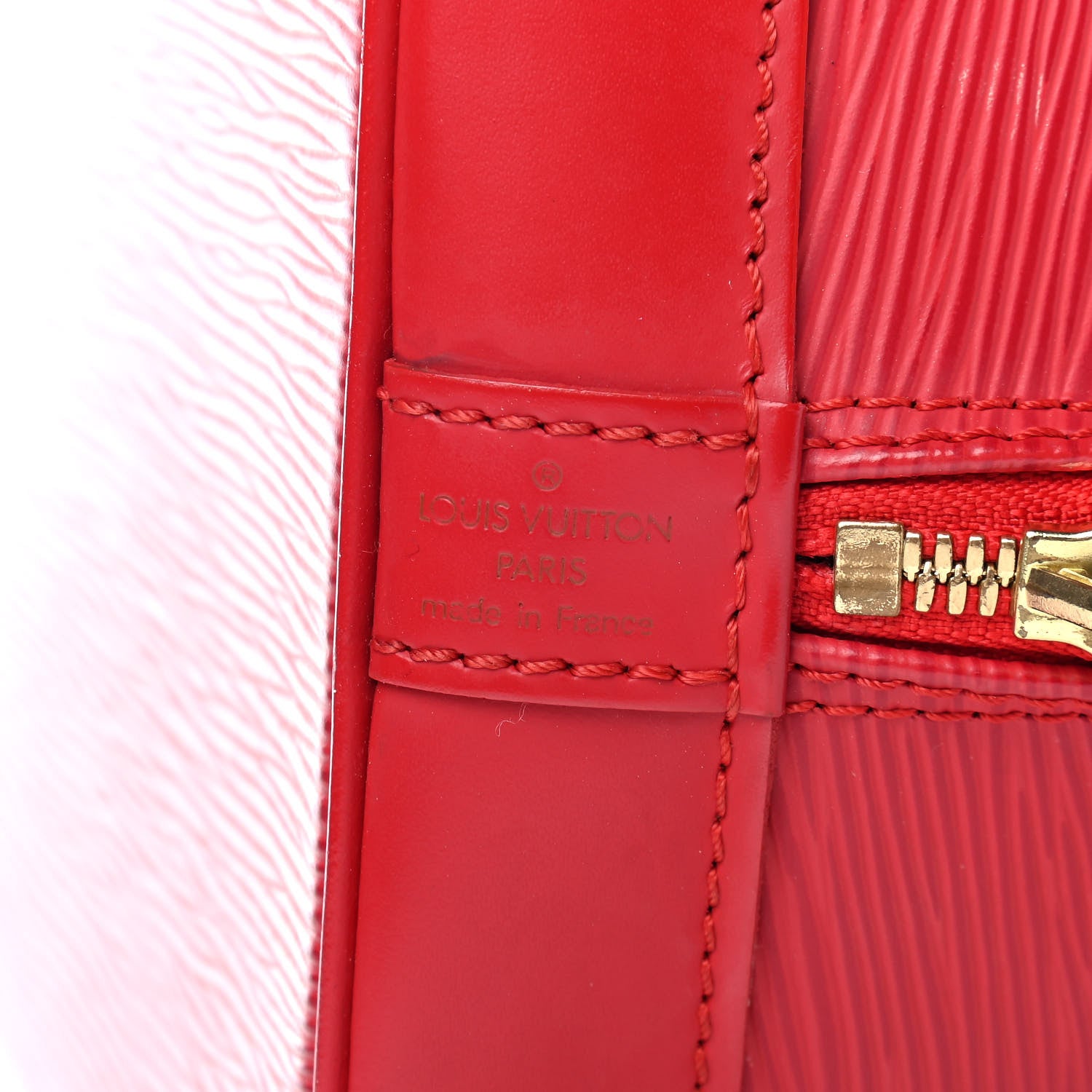 Louis Vuitton Epi Alma PM Rouge 5 of 12