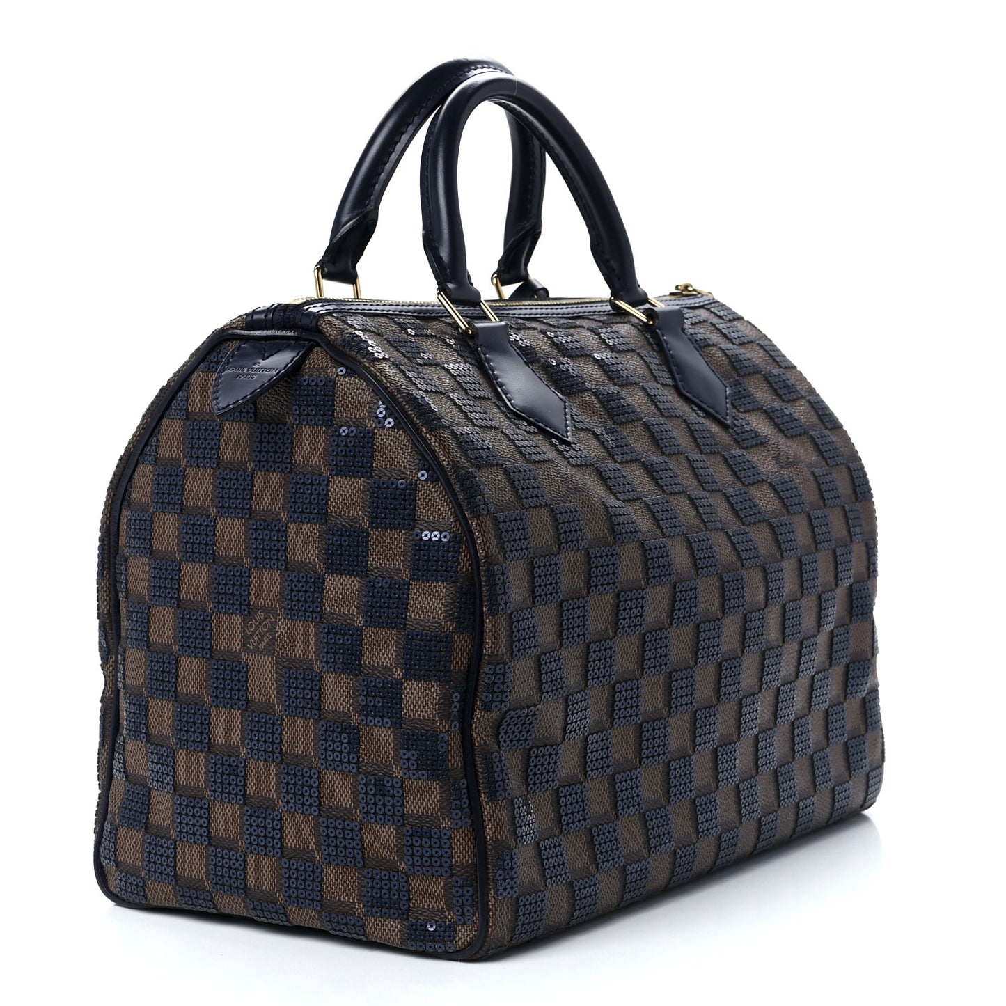 Damier Paillettes Speedy 30 Blue