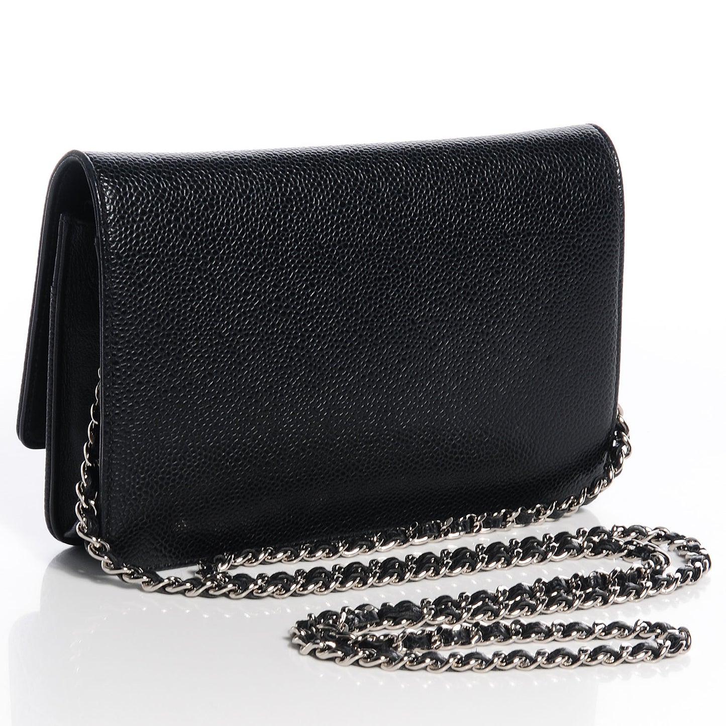 Caviar Timeless CC Wallet on Chain WOC Black