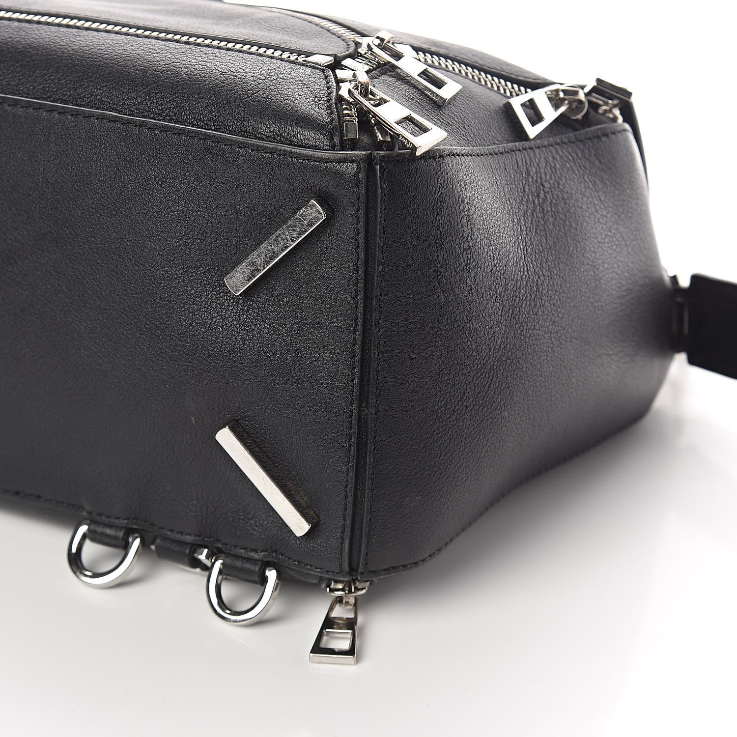 Loewe Calfskin Zipper Puzzle Bag Black 10 of 11