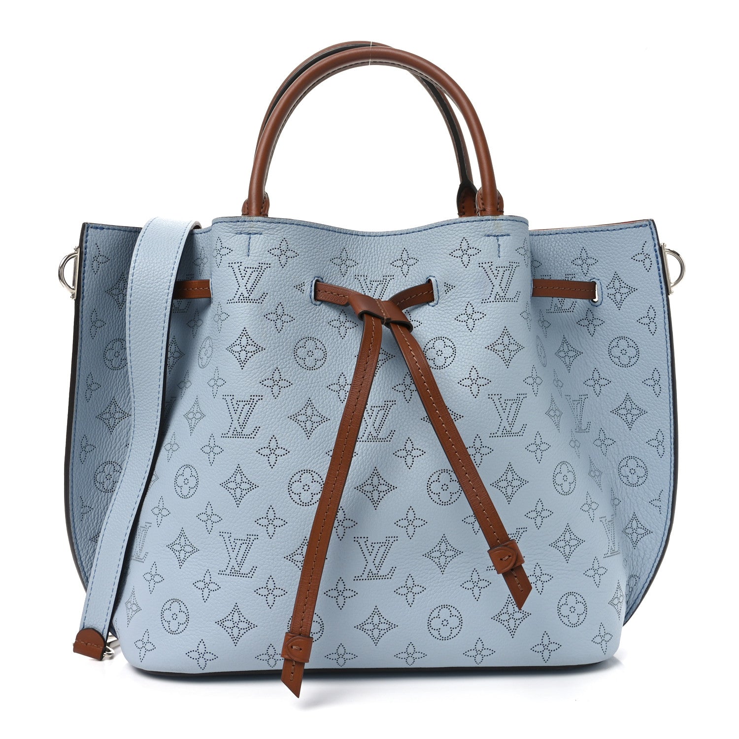 Louis Vuitton Mahina Girolata Blue Horizon Pumpkin 1 of 10