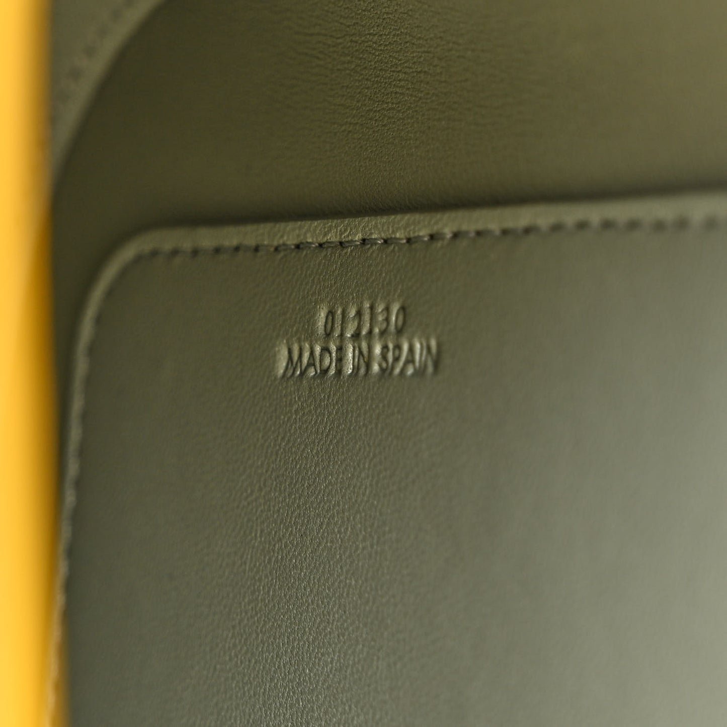 Silk Calfskin Small Goya Bag Yellow