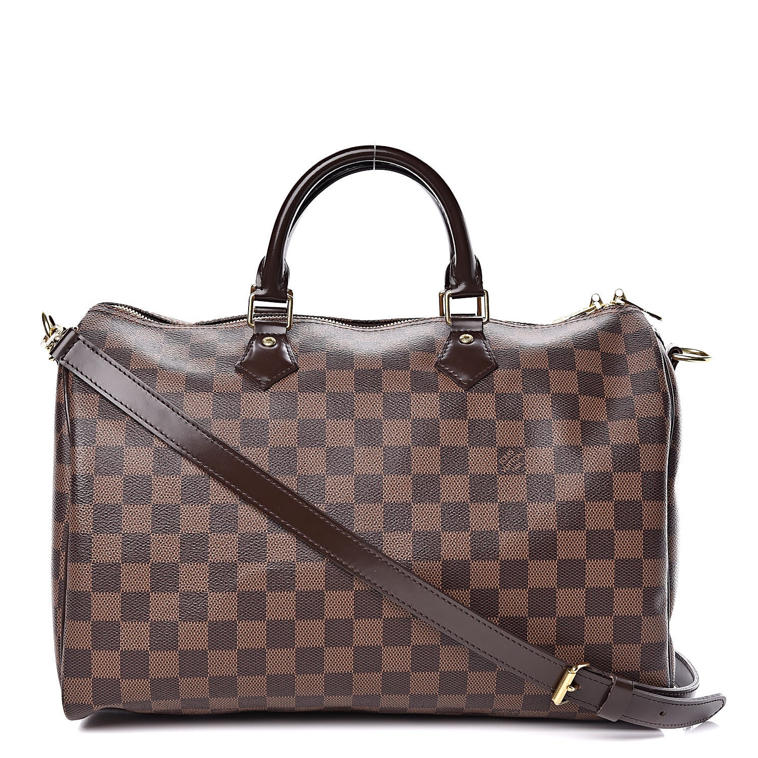 Louis Vuitton Damier Ebene Speedy Bandouliere 35 1 of 10