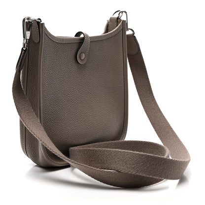 Hermes Taurillon Maurice Evelyne TPM Gris Asphalte 3 of 10