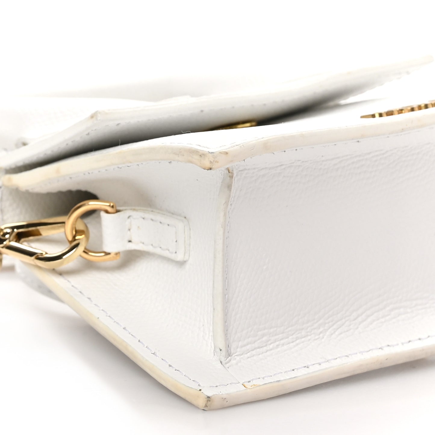 Grained Calfskin Le Chiquito White
