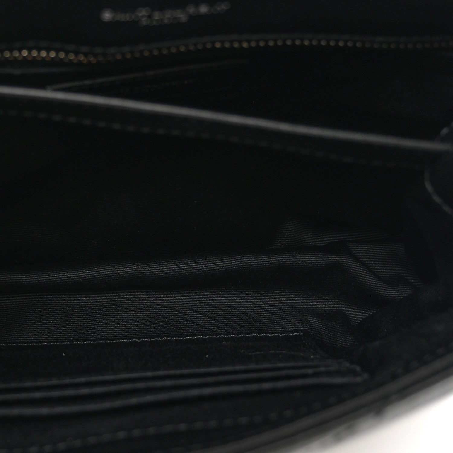 Saint Laurent Calfskin Y Quilted Monogram Toy Loulou Crossbody Bag Black 8 of 12