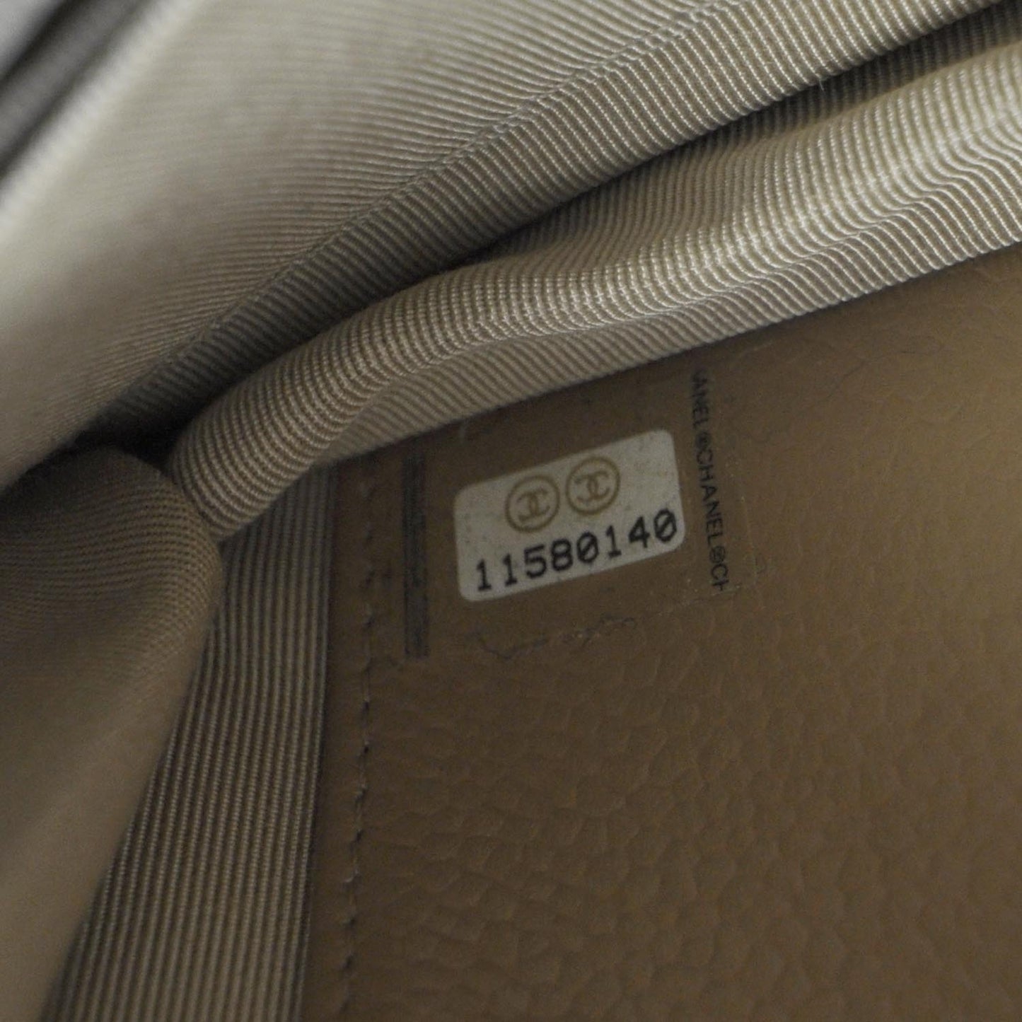 Caviar Wallet on Chain WOC Beige