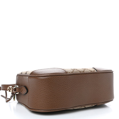 Gucci Monogram Mini Bree Messenger Bag Beige Tabacco 3 of 4