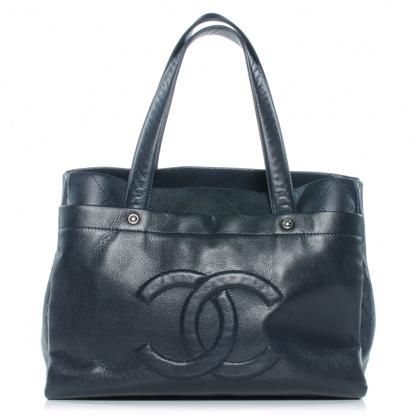 Caviar Executive Shopper Tote Navy