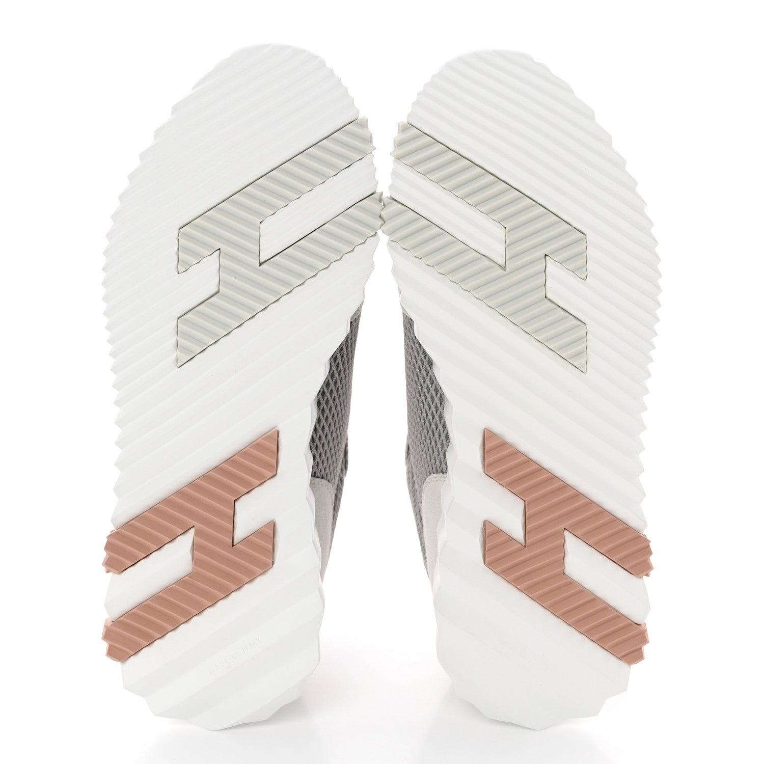 Hermes Air Mesh Suede Goatskin Bouncing Sneakers 36 Gris Lulea White 5 of 10
