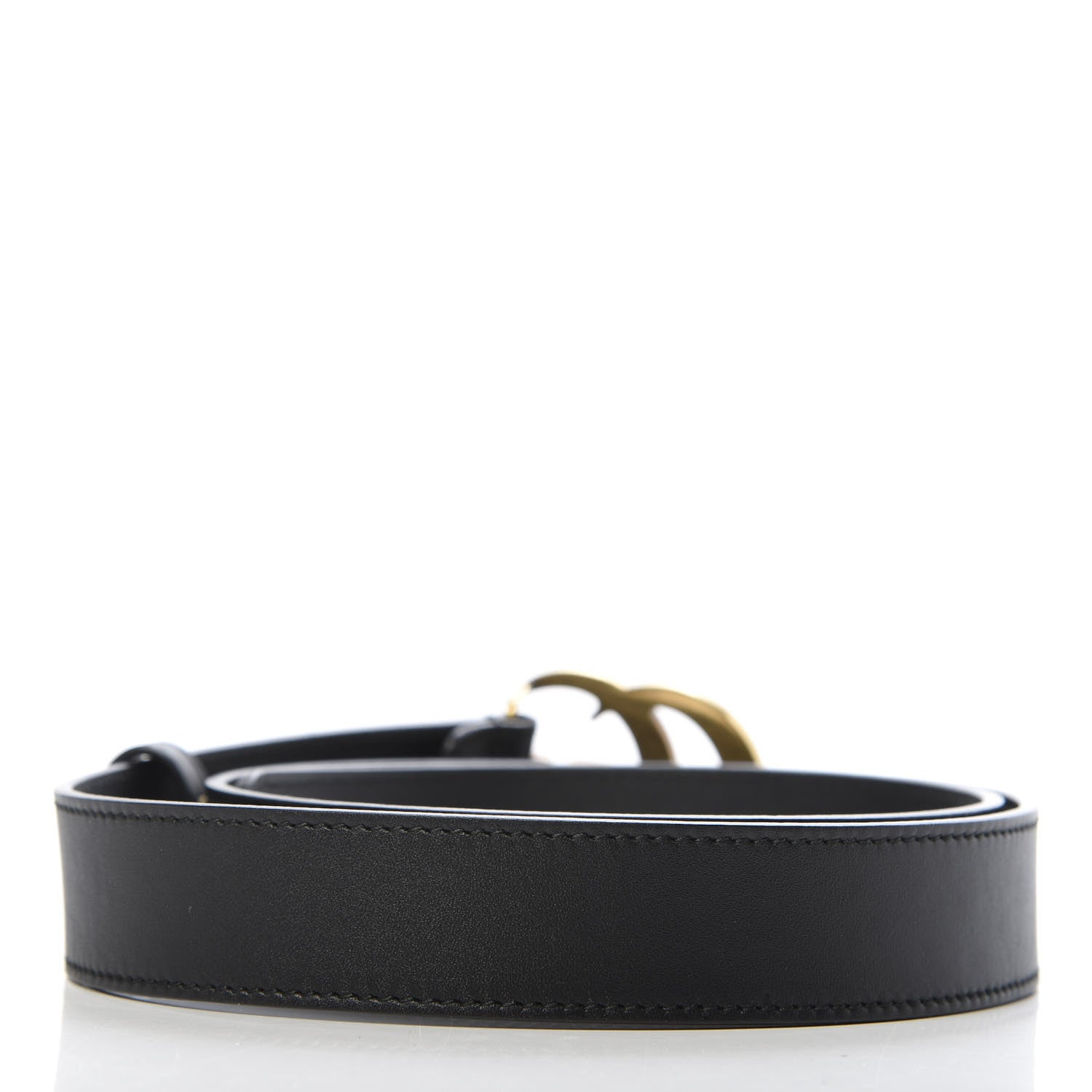 Gucci Calfskin Double G 30mm Belt 90 36 Black 2 of 4