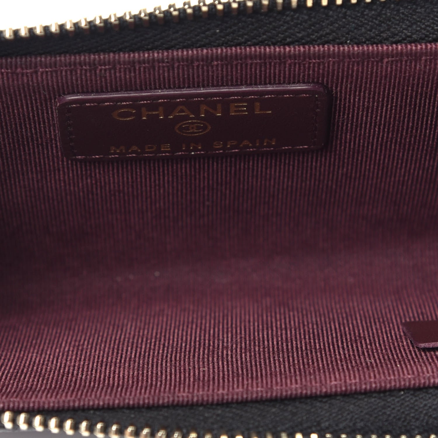 Chanel Caviar Quilted Zipped Key Holder Case Black 5 of 7