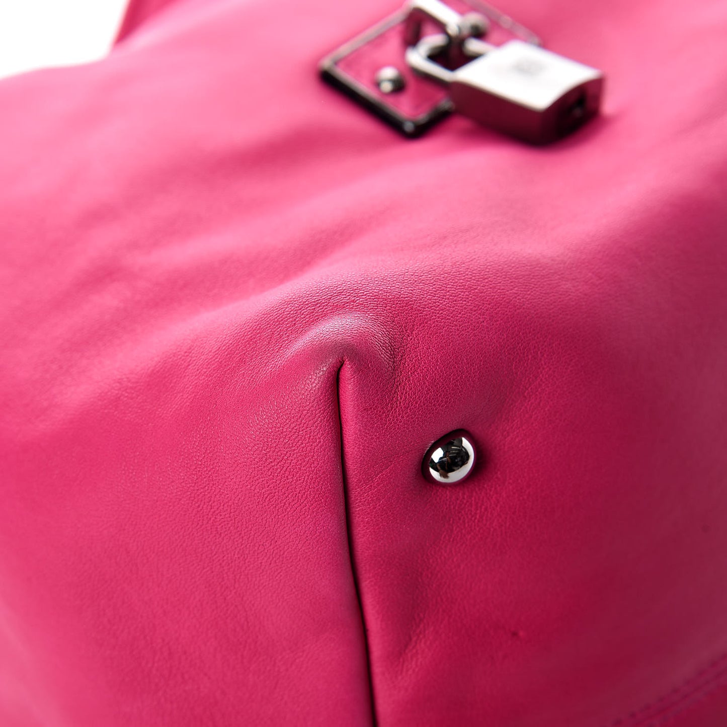 Nappa Calle Tote Pink
