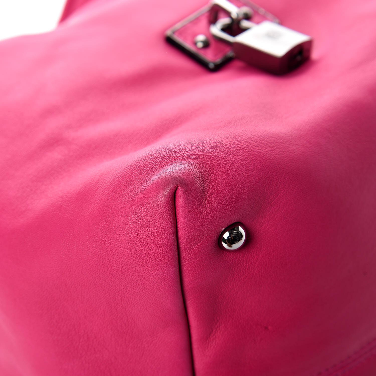 Loewe Nappa Calle Tote Pink 11 of 13