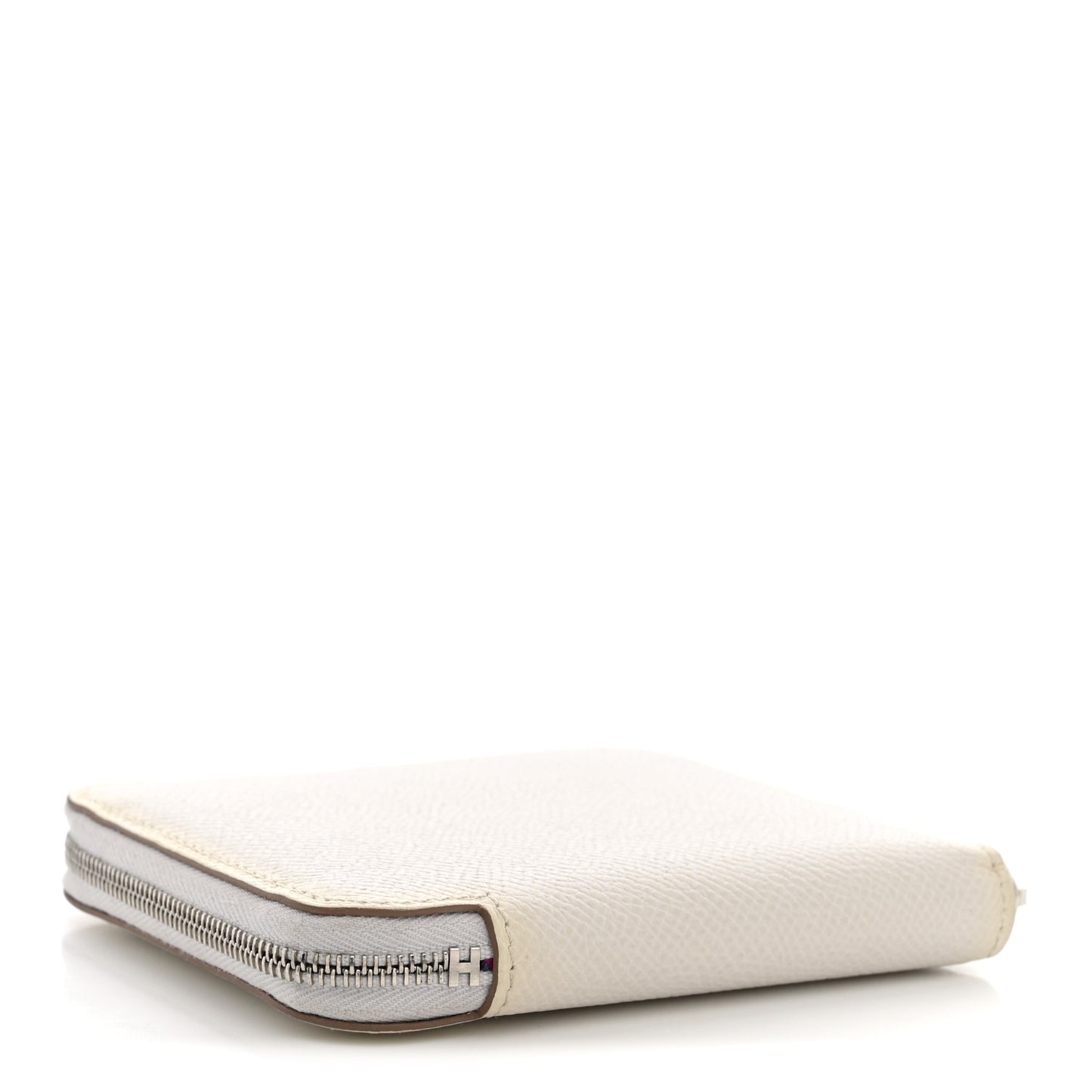 Epsom Silk'In Compact Wallet New White