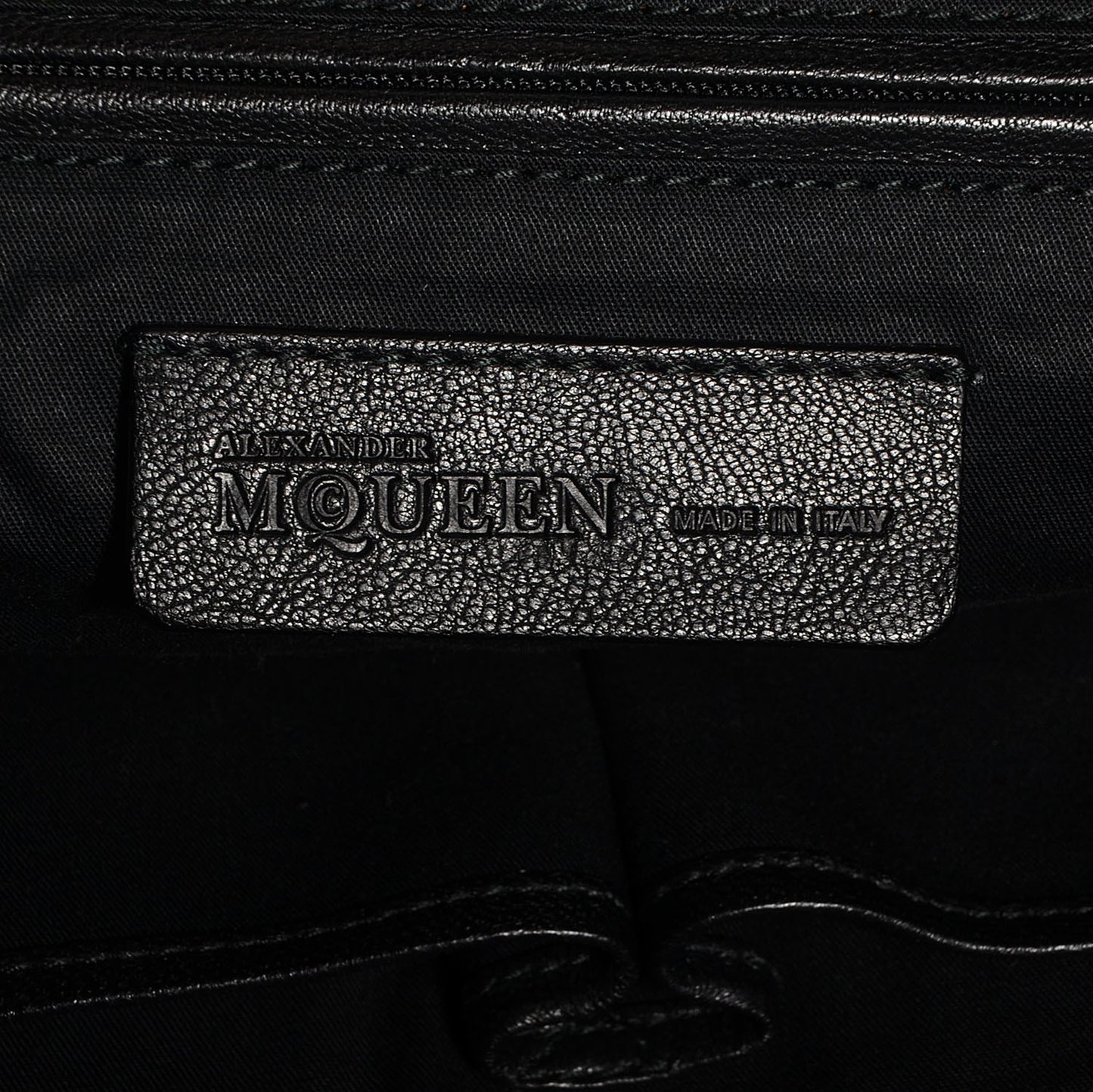 Lambskin Large De Manta Tote Black