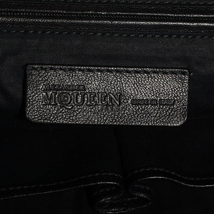 Alexander McQueen Lambskin Large De Manta Tote Black 6 of 9