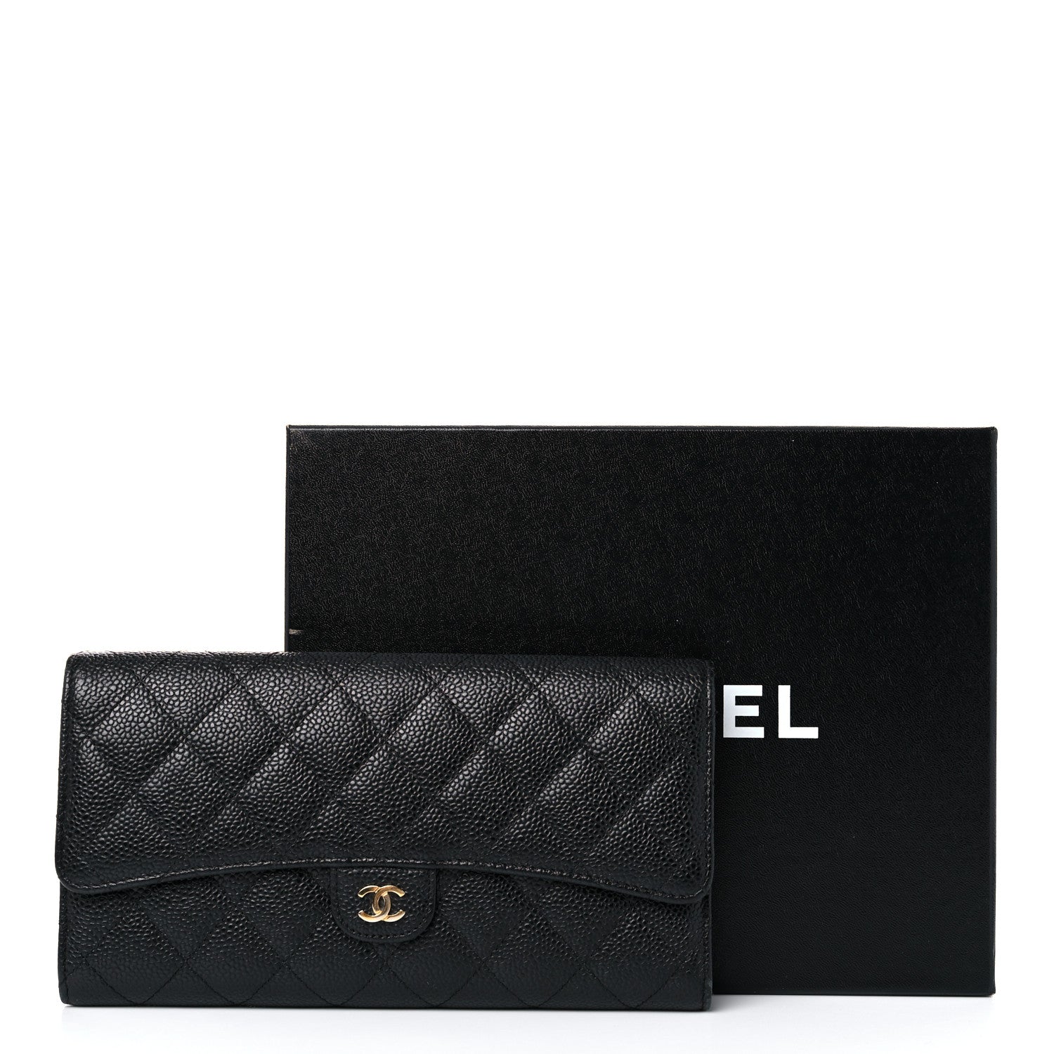 Chanel Caviar Quilted Travel Wallet Black 16 of 16