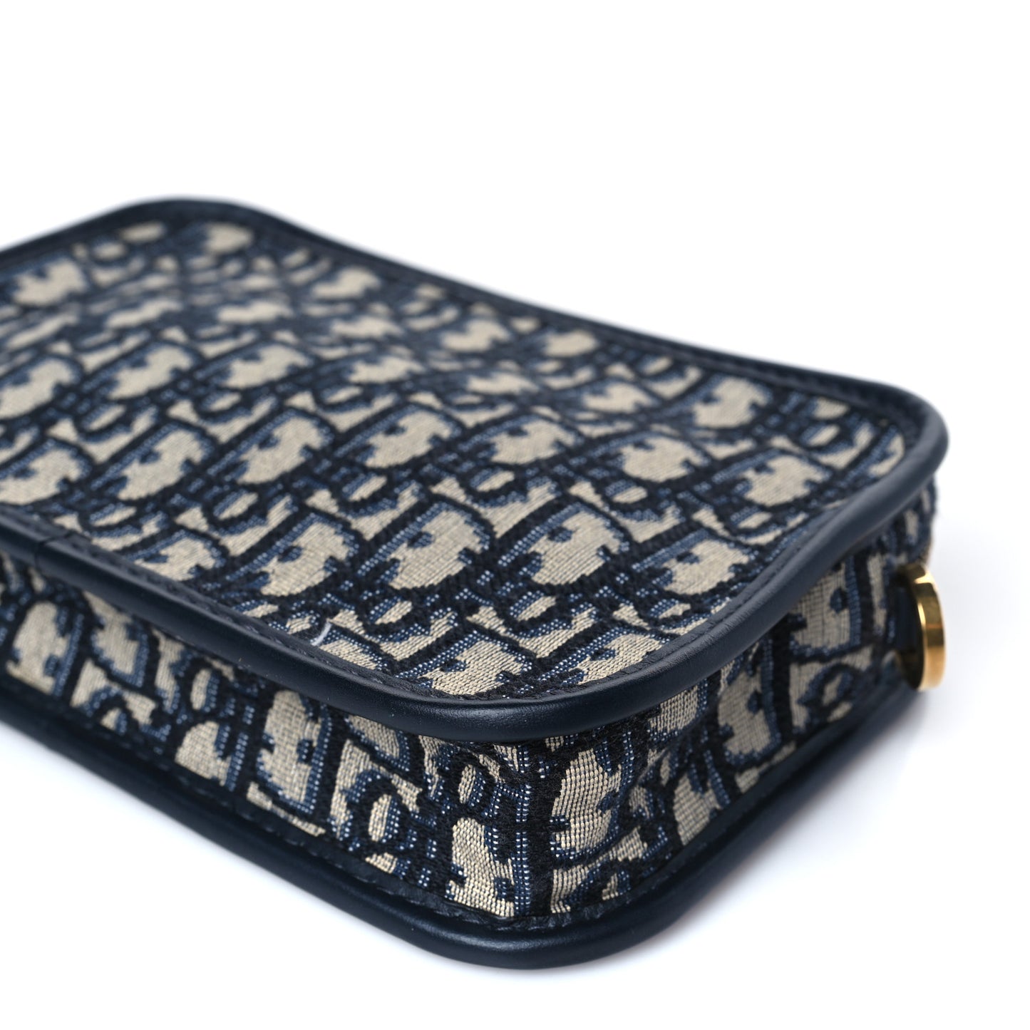 Oblique Diorquake Clutch Blue